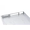 Alphacool ES 1U Case server rack da 19 pollici, predisposto per raffreddamento a liquido, Nero/Grigio