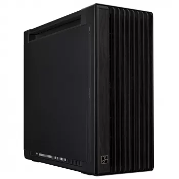 Case PC ASUS ProArt PA602 Wood Edition midi tower nero — supporto EATX, GPU 45 cm, alimentatore/dissipatore 19 cm, 8 vani HDD, USB-C