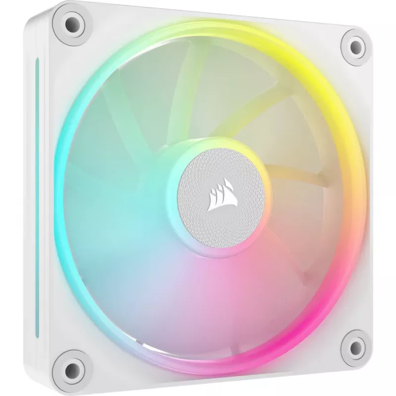 CORSAIR Icue Link Lx120 RGB kit di avvio ventole PWM 120 mm - bianco