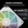 CORSAIR Icue Link Lx120 RGB kit di avvio ventole PWM 120 mm - bianco