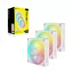 CORSAIR Icue Link Lx120 RGB kit di avvio ventole PWM 120 mm - bianco