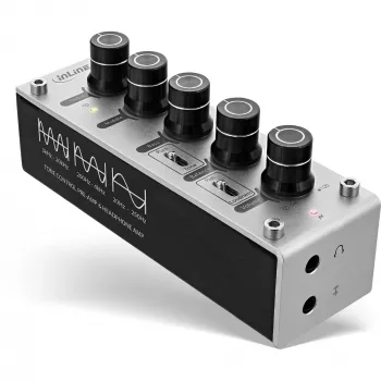 InLine AmpEQ Tri-Tone Hi-Res AUDIO preamplificatore e amplificatore per cuffie, 3,5 mm stereo, alimentazione USB