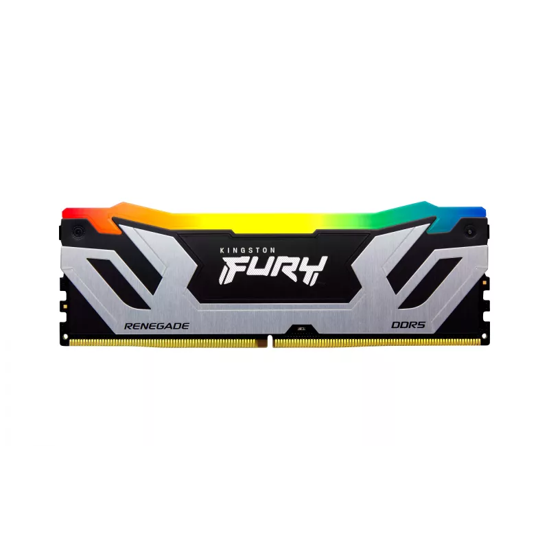 Kingston Technology FURY 48GB 8400MT/s DDR5 CL40 CUDIMM (kit da 2) Renegade RGB Silver XMP