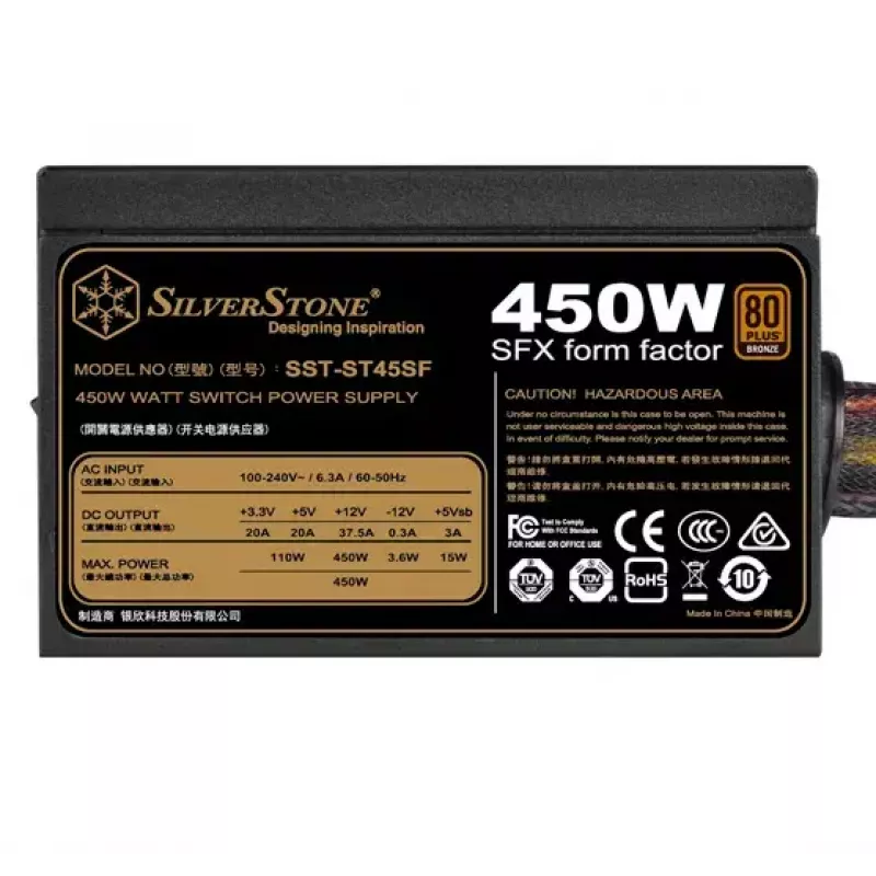 Alimentatore Silverstone ST45SF 450 W