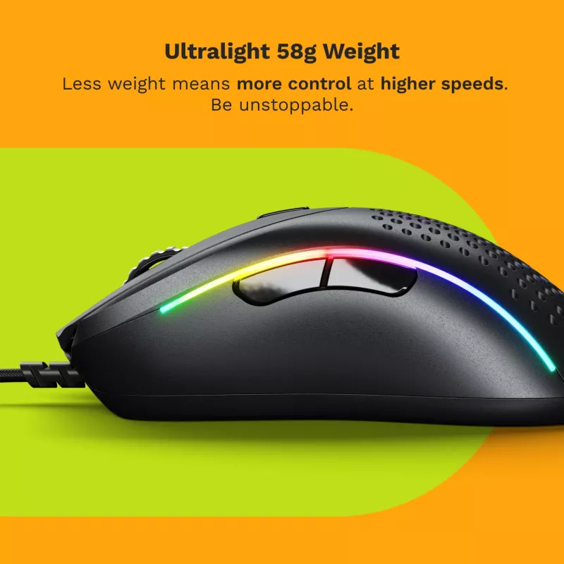 Glorious Gaming Glorious Model D 2 Wired - nero opaco