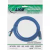 Cavo patch InLine S/FTP PiMF Cat.6A halogen free 500MHz blu 2m
