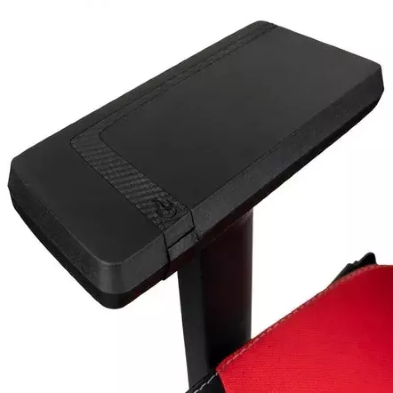 Nitro Concepts X1000 NC-X1000-BR sedia da gaming, a forma di T, inclinabile, Inferno Red
