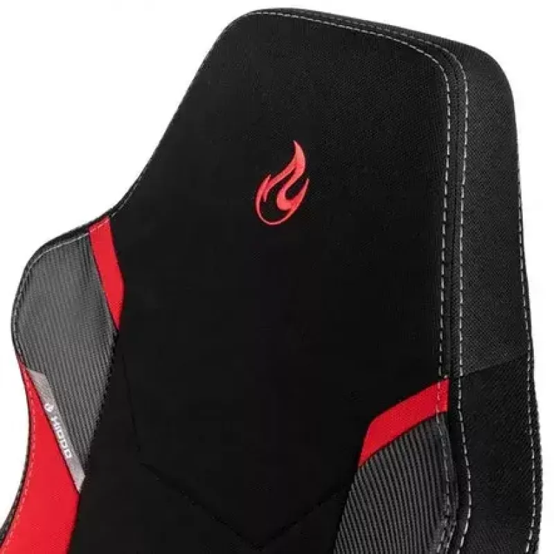 Nitro Concepts X1000 NC-X1000-BR sedia da gaming, a forma di T, inclinabile, Inferno Red