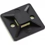 Fissaggi adesivi per cavi InLine 20x20mm nero 10 pezzi, nero, -20 - 85 °C, 20 mm, 20 mm, 7 g, 90 mm