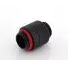 Bitspower BP-CBRG adattatore dritto G1/4 maschio a G1/4 maschio, girevole, nero carbonio