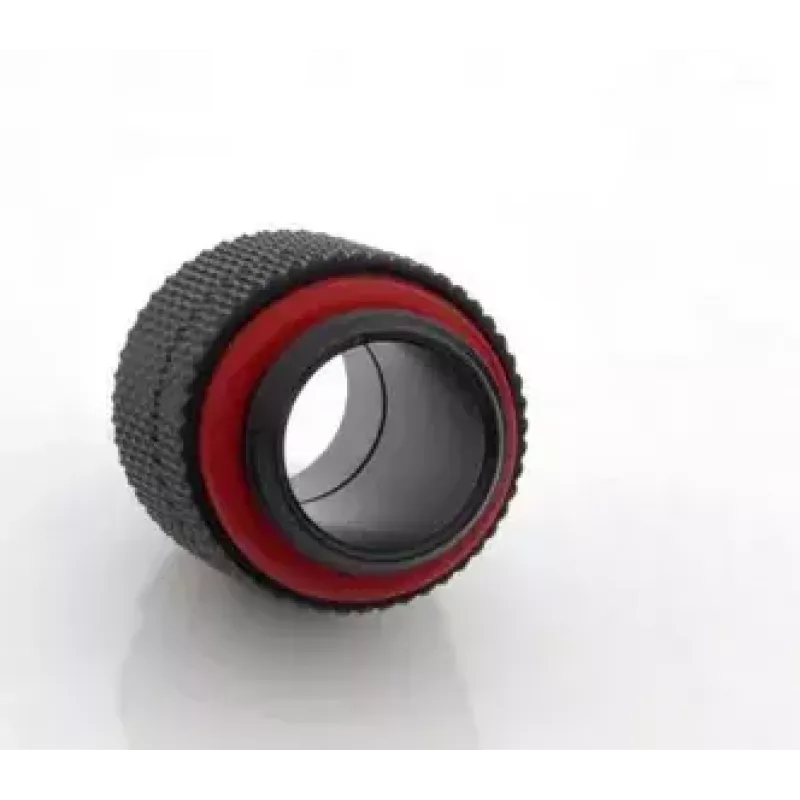 Bitspower BP-CBRG adattatore dritto G1/4 maschio a G1/4 maschio, girevole, nero carbonio