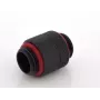 Bitspower BP-CBRG adattatore dritto G1/4 maschio a G1/4 maschio, girevole, nero carbonio