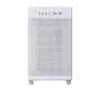 Case per PC ASUS AP201 PRIME CASE TG WEISS Mini Tower — micro ATX, vetro temperato, 3 alloggiamenti da 3,5 inch, 1 da 2,5 inch, USB-A×2, USB-C×1