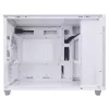 Case per PC ASUS AP201 PRIME CASE TG WEISS Mini Tower — micro ATX, vetro temperato, 3 alloggiamenti da 3,5 inch, 1 da 2,5 inch, USB-A×2, USB-C×1