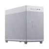 Case per PC ASUS AP201 PRIME CASE TG WEISS Mini Tower — micro ATX, vetro temperato, 3 alloggiamenti da 3,5 inch, 1 da 2,5 inch, USB-A×2, USB-C×1