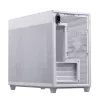 Case per PC ASUS AP201 PRIME CASE TG WEISS Mini Tower — micro ATX, vetro temperato, 3 alloggiamenti da 3,5 inch, 1 da 2,5 inch, USB-A×2, USB-C×1