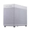 Case per PC ASUS AP201 PRIME CASE TG WEISS Mini Tower — micro ATX, vetro temperato, 3 alloggiamenti da 3,5 inch, 1 da 2,5 inch, USB-A×2, USB-C×1