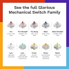 Interruttori meccanici Glorious Gaming Glorious Raptor Clicky – 36 pezzi