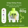 Interruttori meccanici Glorious Gaming Glorious Raptor Clicky – 36 pezzi