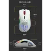 Mouse Glorious Gaming Glorious Model D Regular (bianco)
