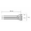 Cavo be quiet! CB-6620 0,61 m