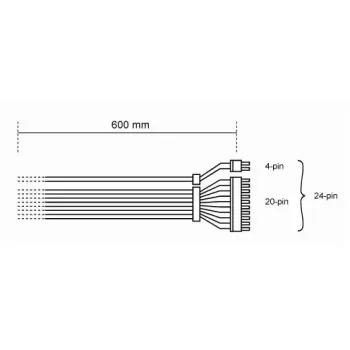 Cavo be quiet! CB-6620 0,61 m