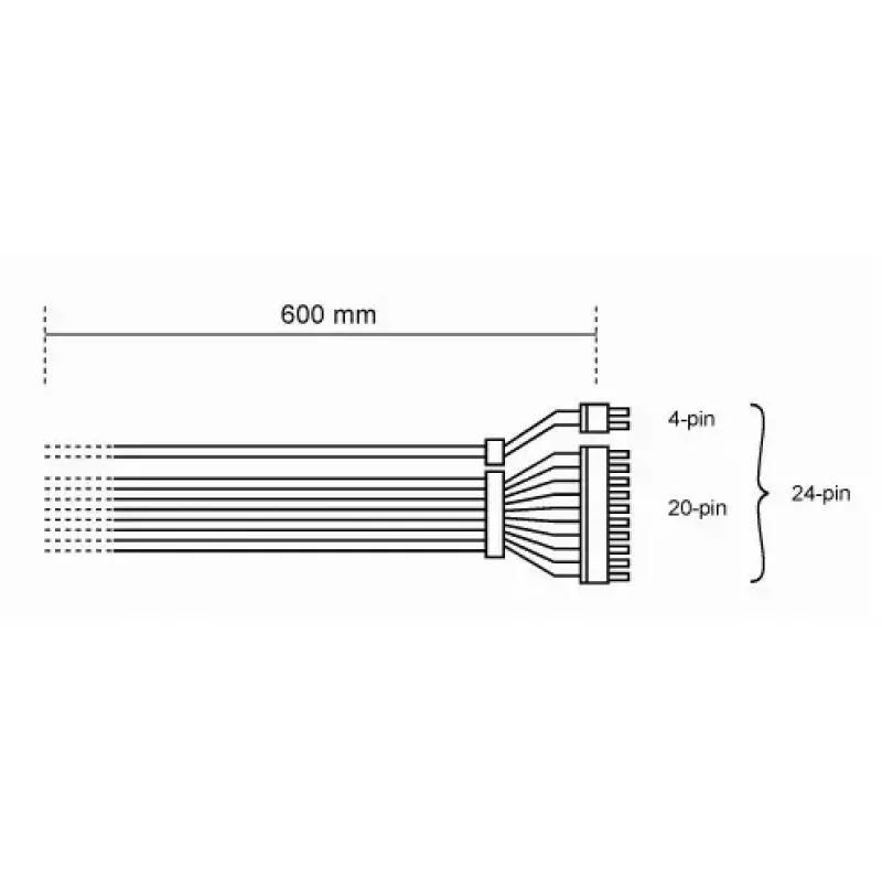 Cavo be quiet! CB-6620 0,61 m