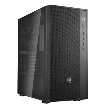 Case per PC Silverstone FARA R1 Midi Tower nero