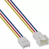 Prolunga cavo ventola InLine connettore maschio/femmina Molex 3 pin lunghezza 0,60 m