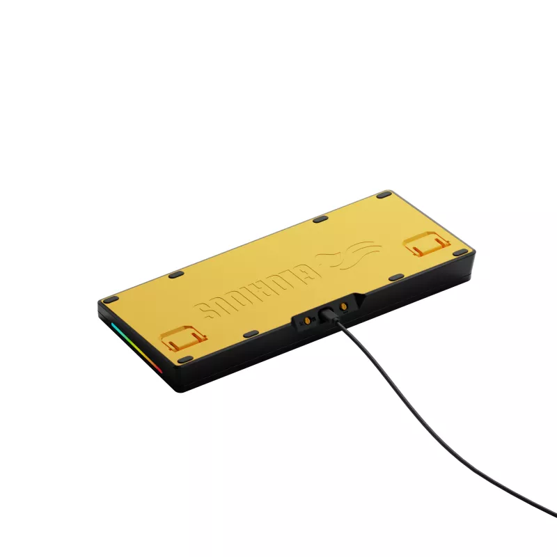 Glorious Gaming GMMK 3 75% Barebones cablata nero – ISO, 75%, cablata, USB, LED RGB, nero