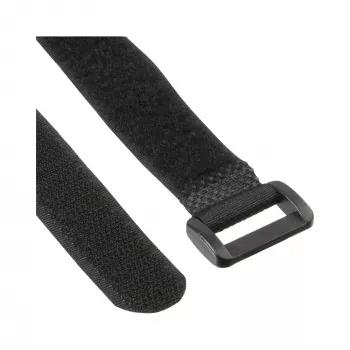 Fascette InLine con chiusura a velcro 20x100mm 10 pz. nero, nylon, nero, 1 testa/teste, 100 mm, 20 mm, 33 g