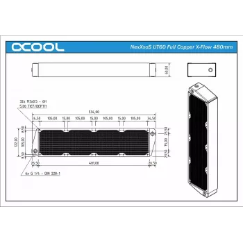 Radiatore Alphacool NexXxoS UT60 1011667