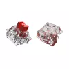 Interruttori per tastiera GLORIOUS Fox HE — 36 pezzi, policarbonato, rosso traslucido, compatibili con GMMK 3 HE
