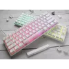 Tastiera Ducky One 3 Mini Pure White Gaming USB tedesca meccanica RGB