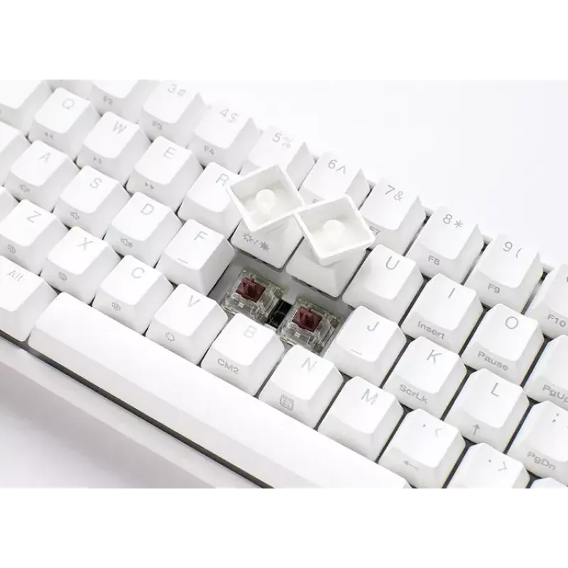 Tastiera Ducky One 3 Mini Pure White Gaming USB tedesca meccanica RGB