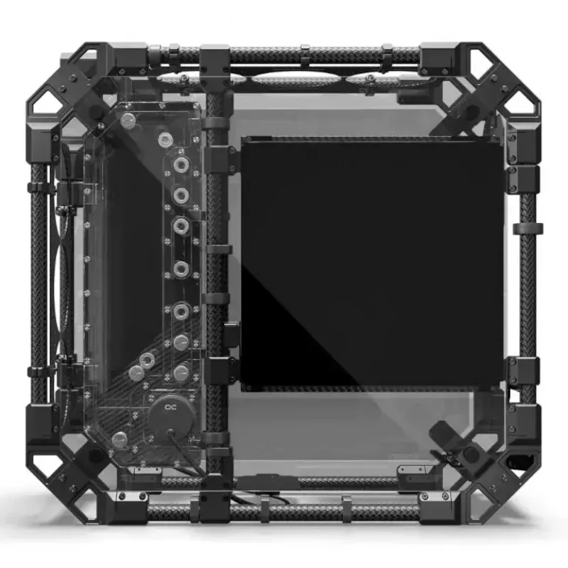 Case PC Alphacool Apex Pro Skeleton Full Tower nero