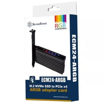Adattatore M.2 interno Silverstone SST-ECM24-ARGB