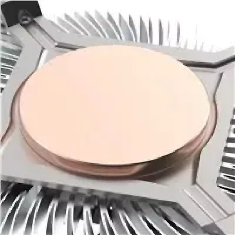 Dissipatore CPU Akasa Al LGA1700 per Thin Mini-ITX — dissipatore in alluminio piatto