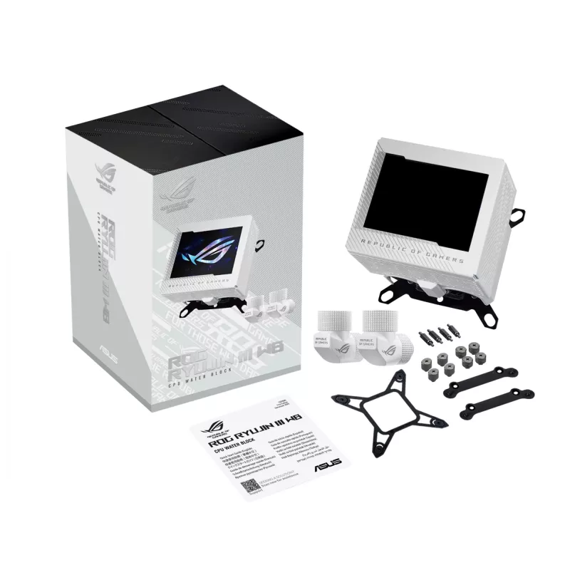Water block ASUS ROG RYUJIN III WB White Edition