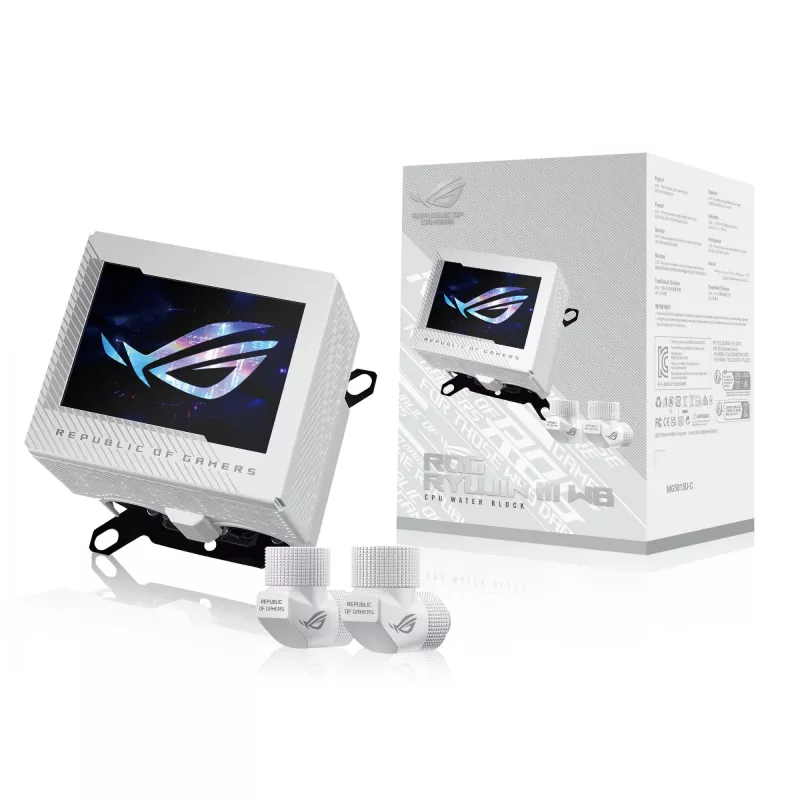 Water block ASUS ROG RYUJIN III WB White Edition