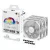 ASUS TUF GAMING TR120 ARGB 3IN1 bianco case per computer dissipatore ad aria 12 cm