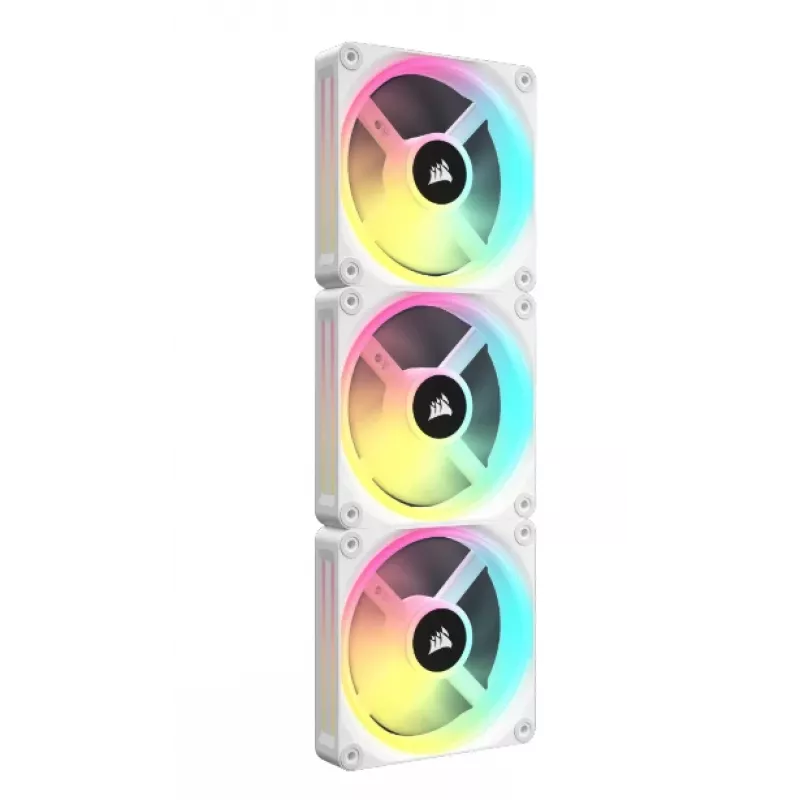 CORSAIR ventola per case per computer 12 cm bianco 3 pezzi (co-9051006-ww)