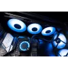 Dissipatore a liquido EK Water Blocks Nucleus AIO CR360 Lux D-RGB 12 cm nero