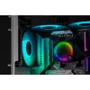 Dissipatore a liquido EK Water Blocks Nucleus AIO CR360 Lux D-RGB 12 cm nero