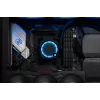 Dissipatore a liquido EK Water Blocks Nucleus AIO CR360 Lux D-RGB 12 cm nero