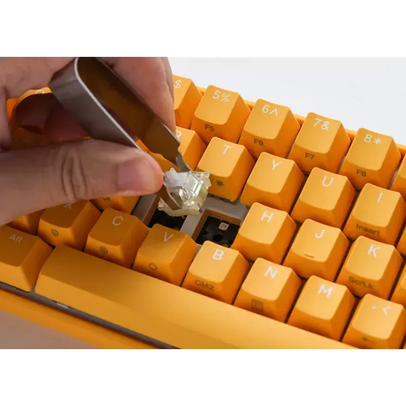 Ducky One 3 giallo Mini tastiera gaming USB tedesco meccanica RGB