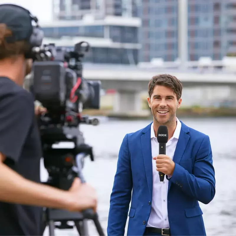 RØDE Interview PRO microfono a condensatore wireless, USB-C, 20 Hz–20 kHz, nero
