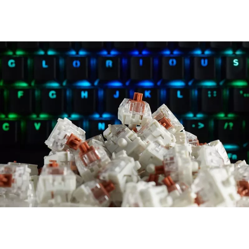 Switch Glorious Kailh Speed Bronze, 120 pz.