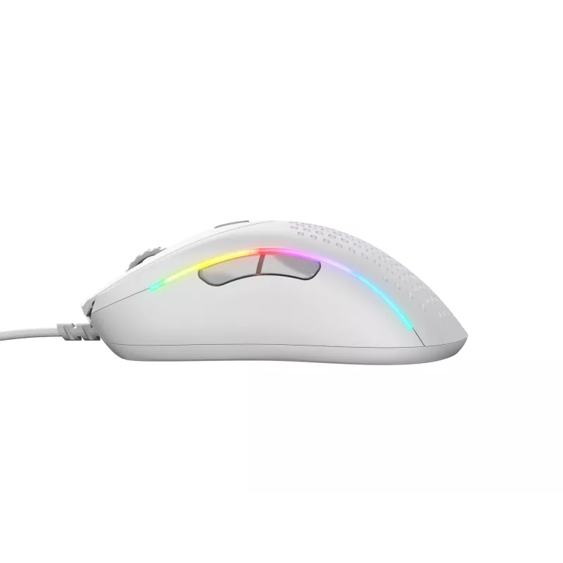 Glorious Gaming Glorious Model D 2 Wired - bianco opaco, per destrorsi, ottico, USB Type-A, 26000 DPI, bianco