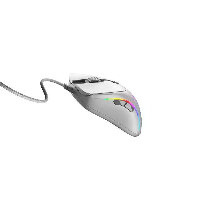 Glorious Gaming Glorious Model D 2 Wired - bianco opaco, per destrorsi, ottico, USB Type-A, 26000 DPI, bianco